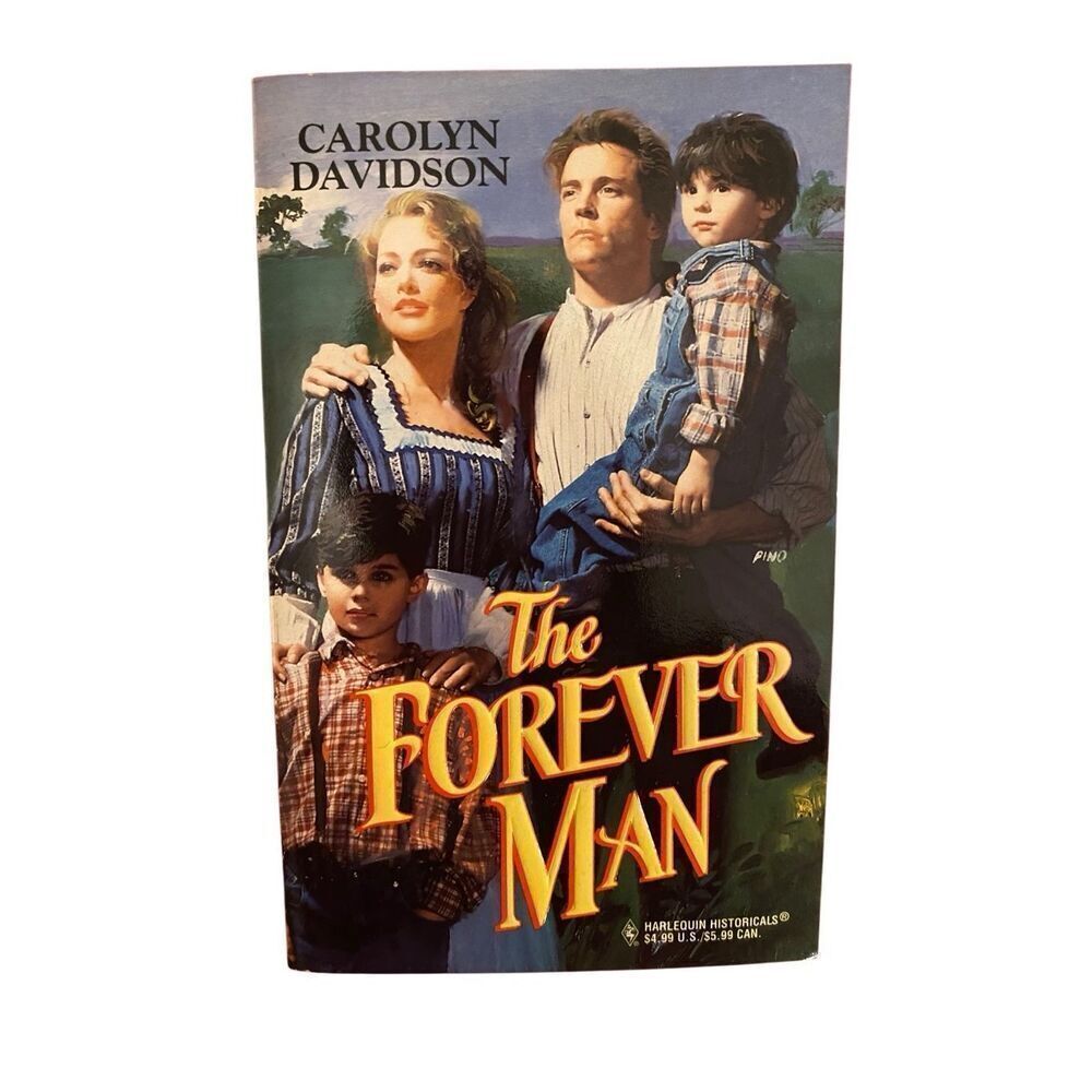 The Forever Man by Carolyn Davidson Paperback Book Novel 1997